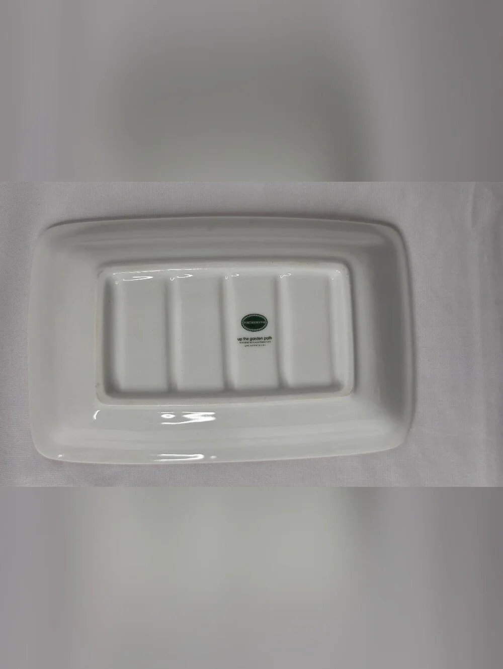 Portmeirion Botanic Garden 'Rhododendron Dragonfly' Oval Soap Dish Croscill Home